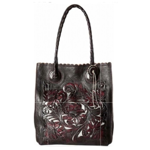 patricia nash cavo tote plum